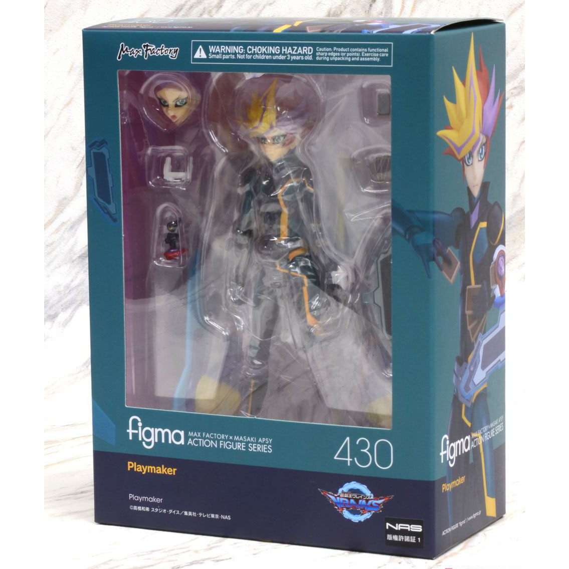 Max Factory Figma 430 Yu-Gi-Oh! VRAINS Playmaker Action Figure