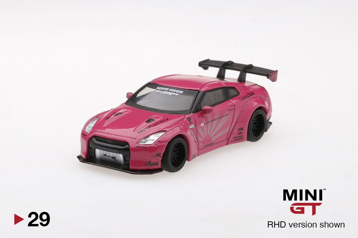 MINI GT 香港限定モデル HongKong Exclusive 4点セット TSM 1:64 Mini GT 香港AEON 限定版合金車LB☆WORKS 日產GT-R R35