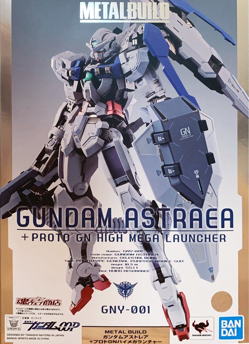 新品未使用L BUILD GUNDAM ASTRAEA Ⅱ 1/100 Bandai Revealed Chronicle METAL BUILD Gundam Astraea II