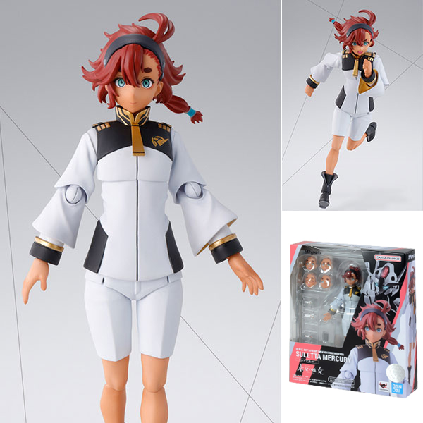 Bandai S.H.Figuarts Suletta Mercury "Mobile Suit Gundam: the Witch from Mercury"
