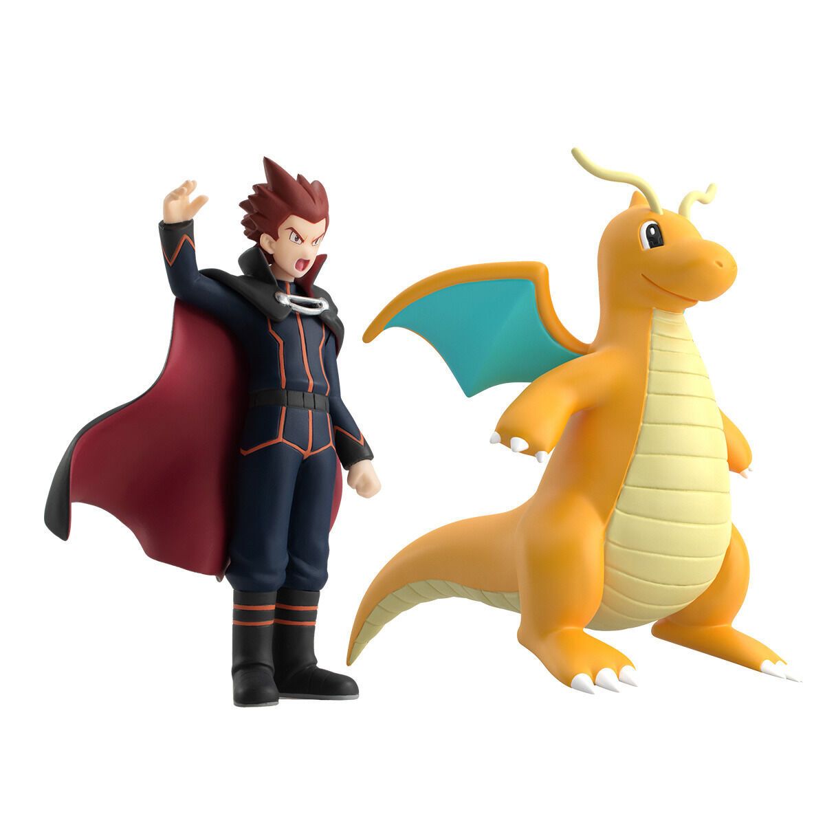 Premium Bandai Candy Toys Pokemon Scale World Kanto Region Lance & Dragonite Set
