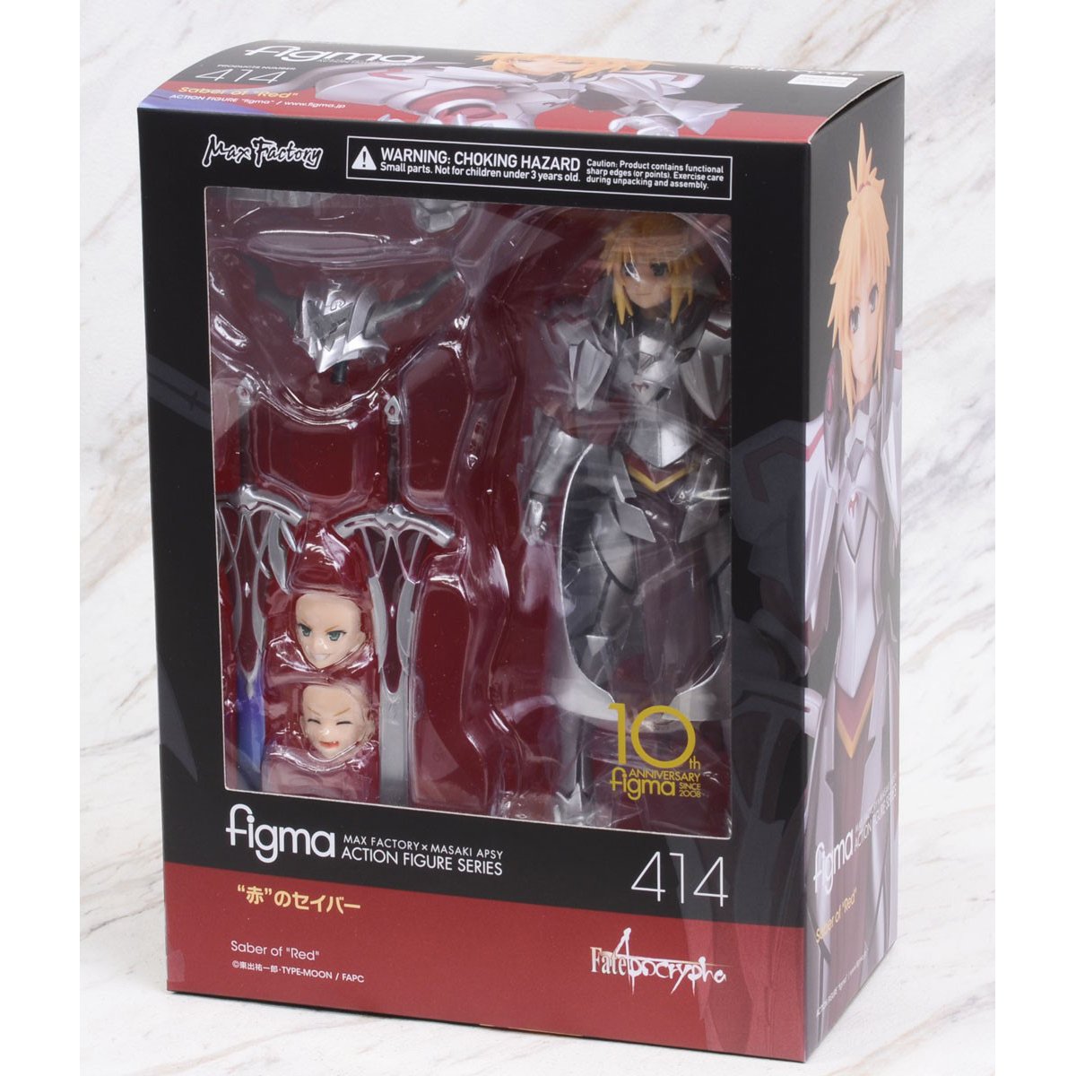 Max Factory Figma 414 Fate Apocrypha Saber of Red Mordred Action