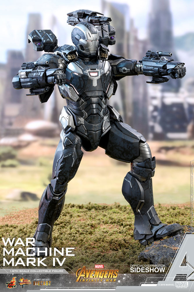 Hot Toys MMS499 Marvel Avengers 3 Infinity War War Machine