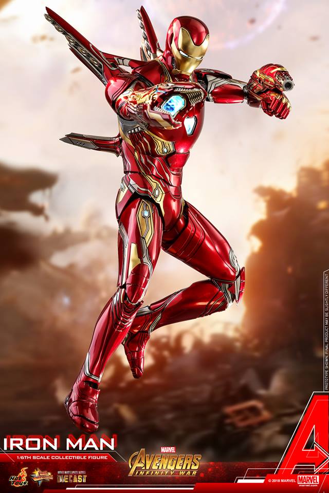 Hot Toys MMS473 Marvel Avengers Infinity War Iron Man Mark L