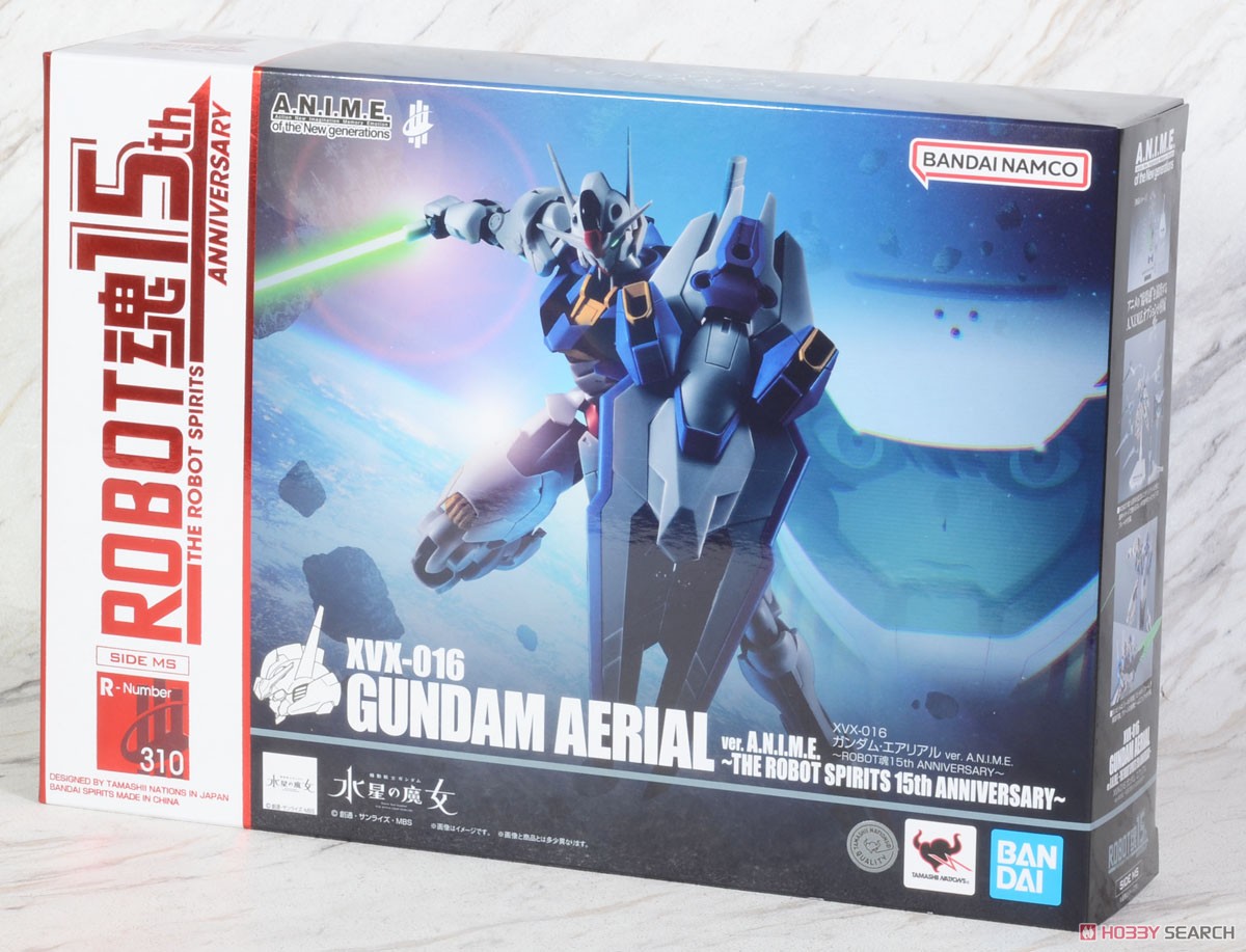 Bandai Robot Spirits -SIDE MS- XVX-016 Gundam Aerial ver. A.N.I.M.E. -Robot Spirits 15th ANNIVERSARY-