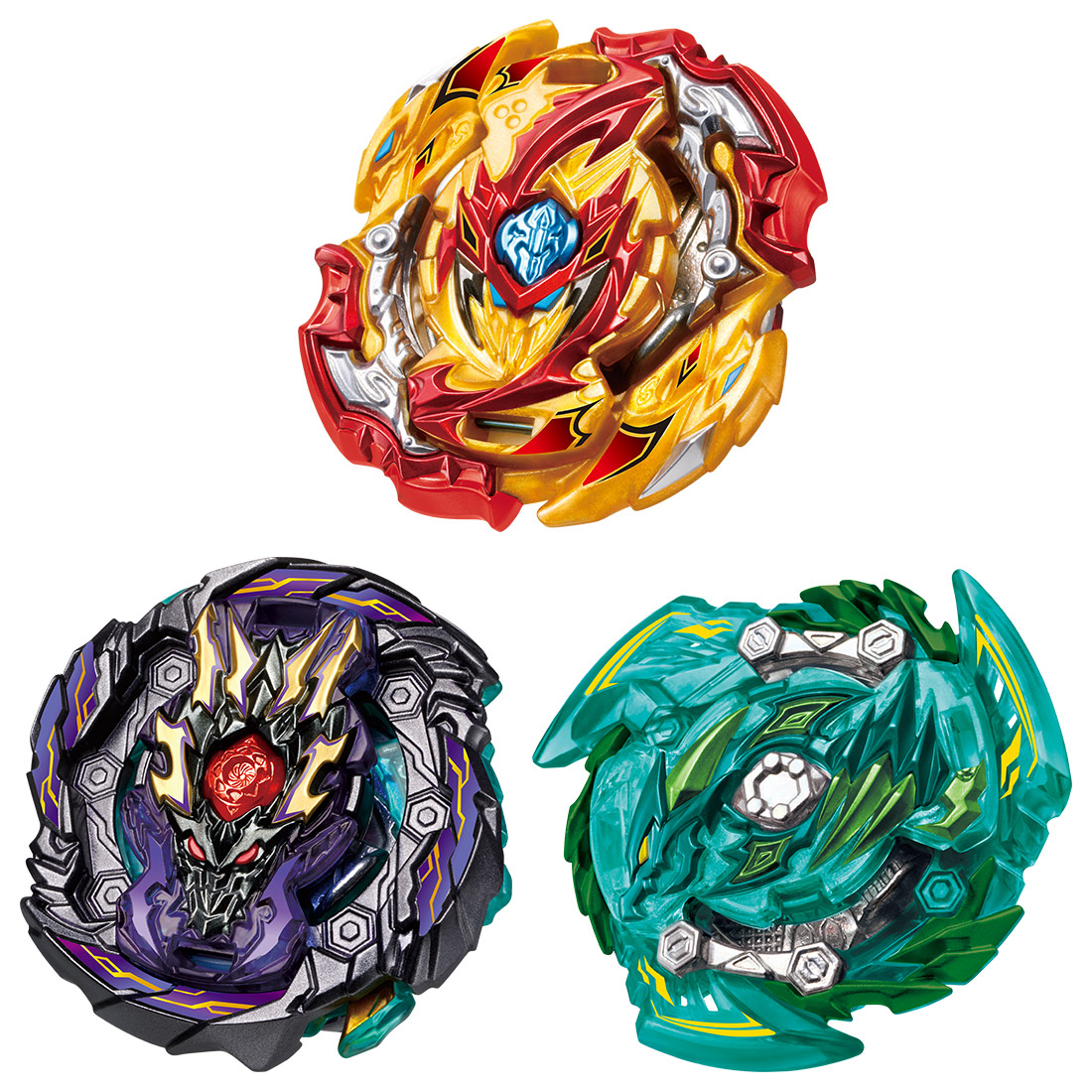 Takara Tomy Beyblade Burst GT B-149 GT Triple Booster Set