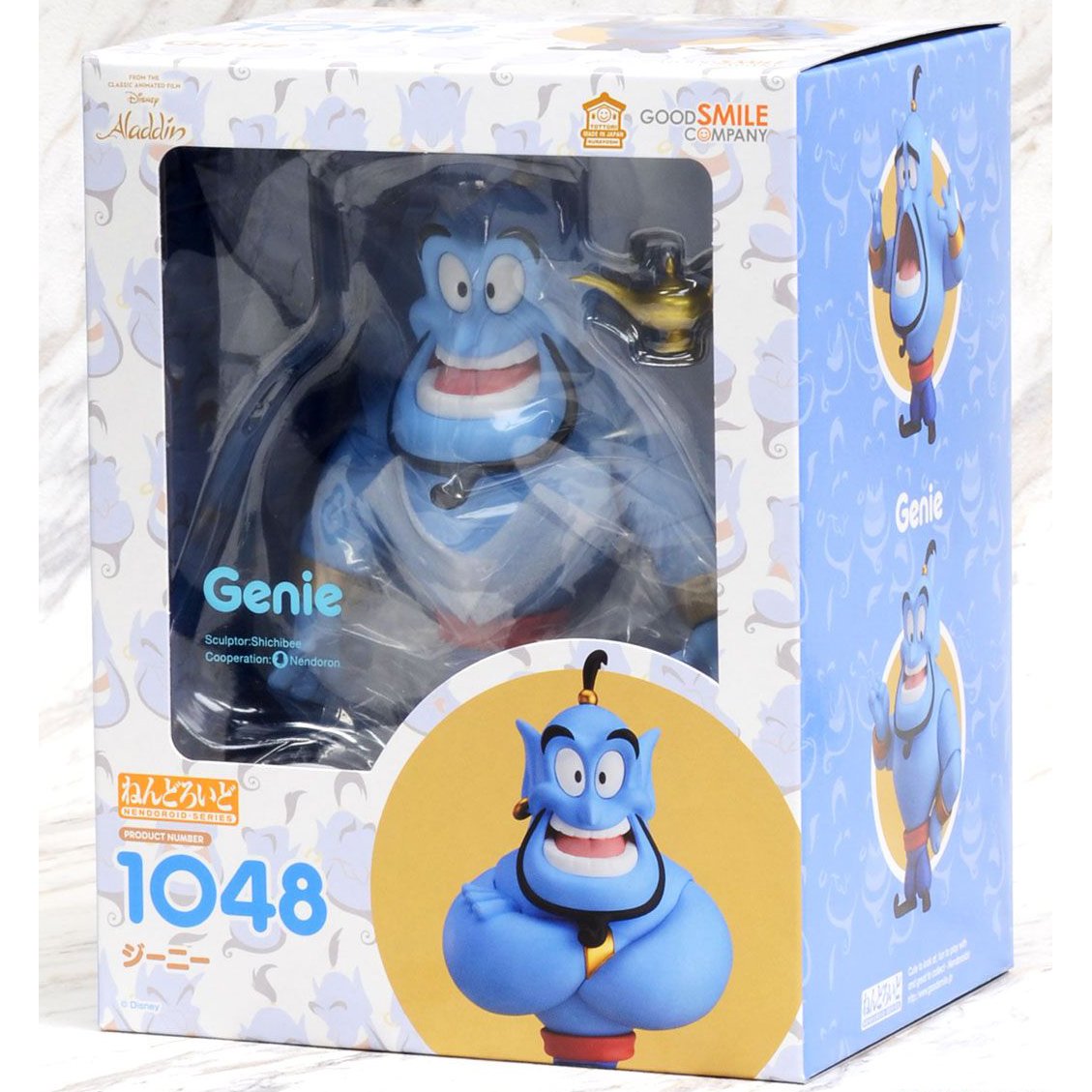 ねんどろいど　GOOD SMILE COMPANY ジーニー 1048 Good Smile Nendoroid 1048 Disney Aladdin Genie Action Figure