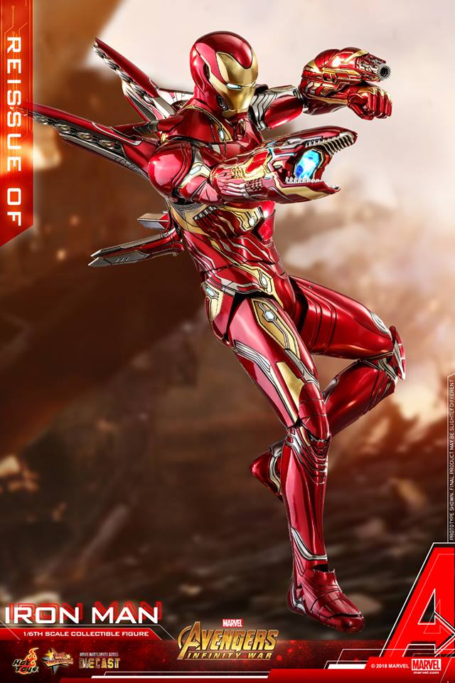Hot Toys MMS473 Marvel Avengers Infinity War Iron Man Mark L