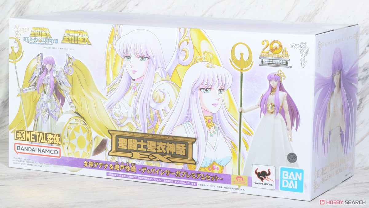 Bandai Saint Cloth Myth EX Goddess Athena & Saori Kido -Divine Saga Premium Set-