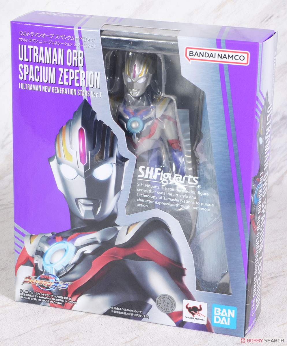 Bandai S.H.Figuarts Ultraman Orb Spacium Zeperion (Ultraman New Generation Stars Ver.)