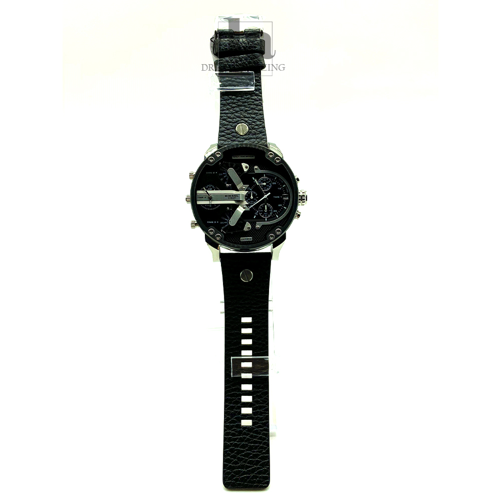 【美品】DIESEL ディーゼル Mr.Daddy DZ7313レザーベルト Amazon.com: Diesel Mr. Daddy 2.0 Stainless Steel and Leather