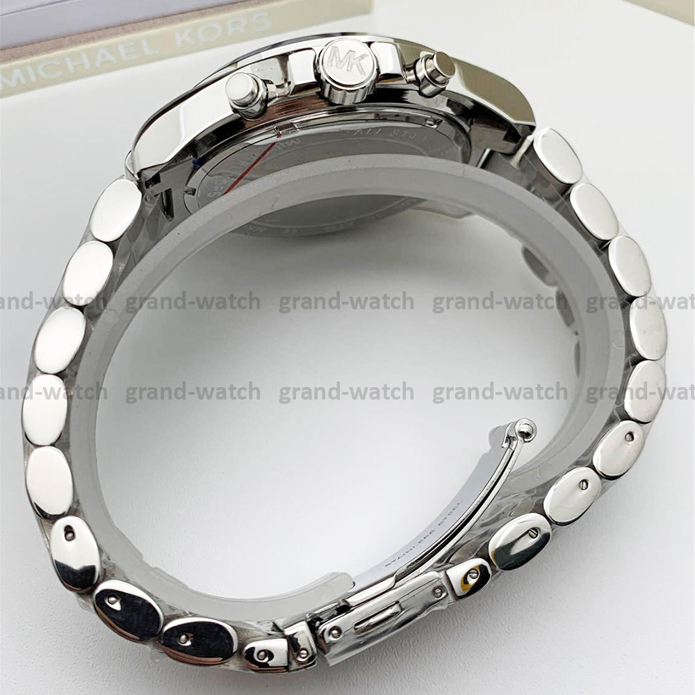 Michael Kors MK5535 Bradshaw Chronograph Silver Bracelet Fashion