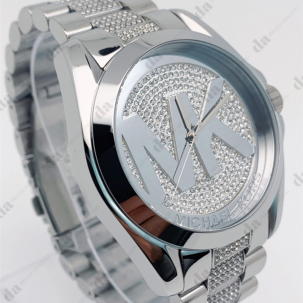 Michael Kors MK6486 MK Logo Dial Analog Fashion Casual Quartz