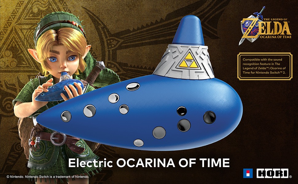 HORI The Legend of Zelda: Ocarina of Time Electronic Ocarina NSX-261