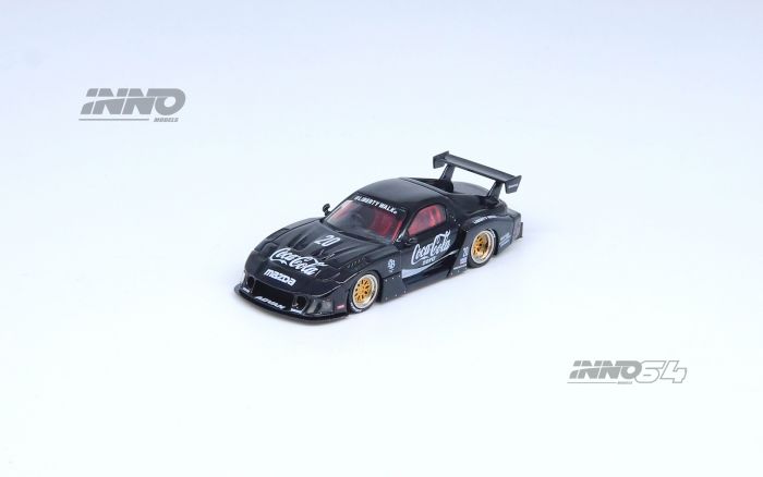 INNO64 1:64 Diecast Model Car - MAZDA RX7 (FD3S) LB-SUPER SILHOUETTE - Coca Cola