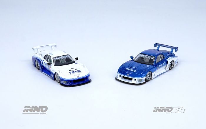 INNO64 1:64 Diecast Model Car - MAZDA RX7 (FD3S) LB-SUPER SILHOUETTE (Hong Kong Toy Car Salon Special Edition)