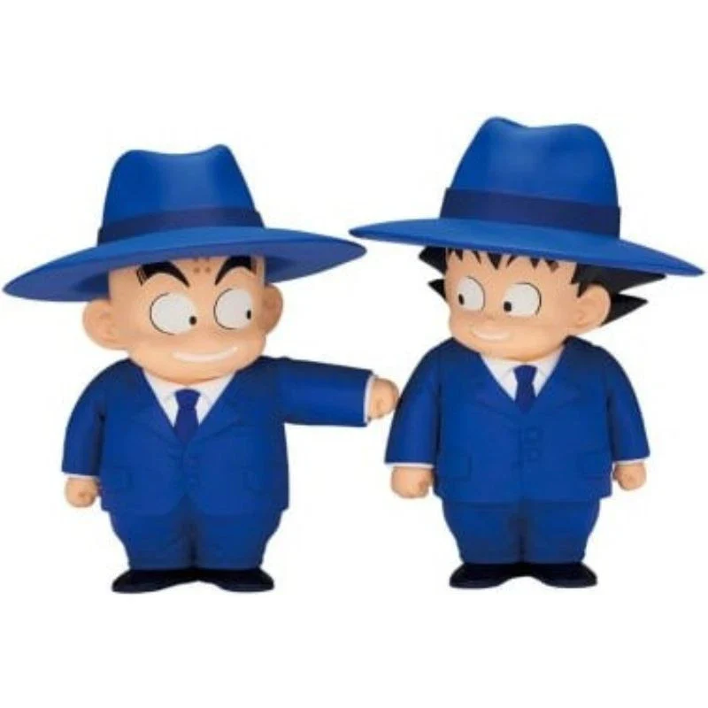 Banpresto Sofvimates Figure Son Goku / Krillin Suit Style Designer Toy (Dragon Ball)