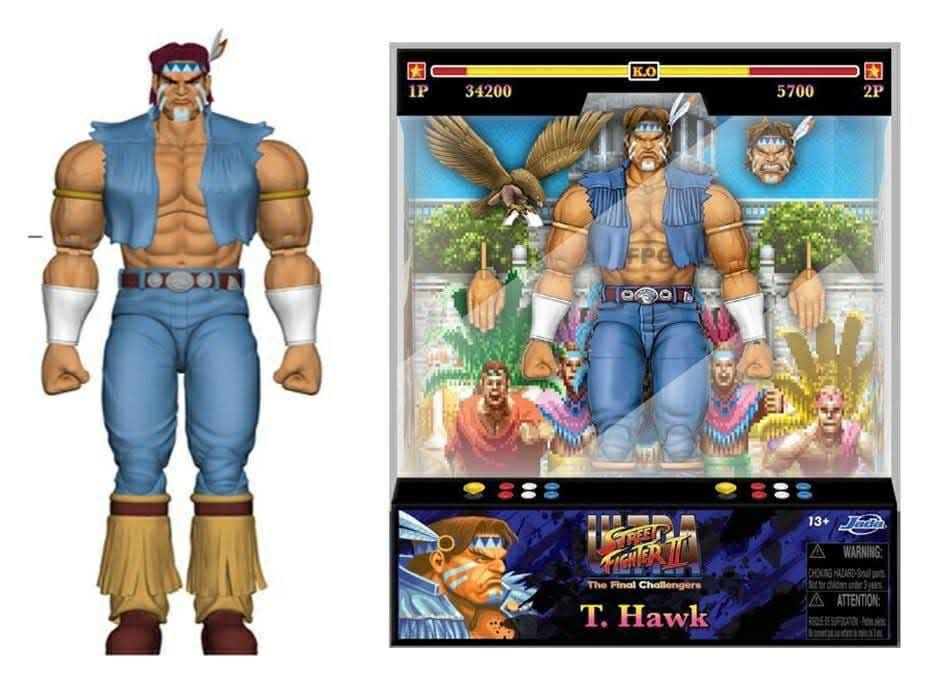 Jada Toys T. Hawk 6" Action Figure (Street Fighter)