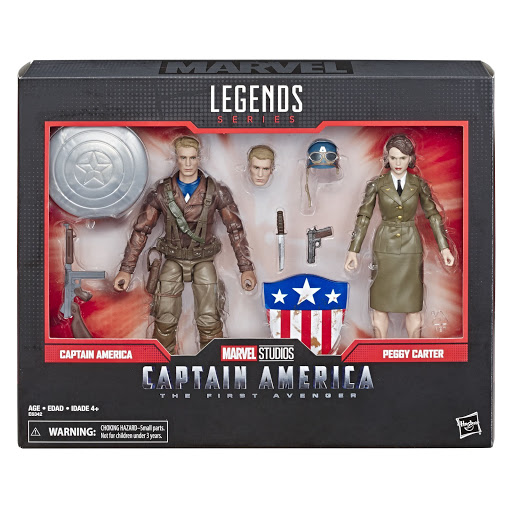 Marvel Legends 80 Years Captain America & Peggy Carter Exclusive