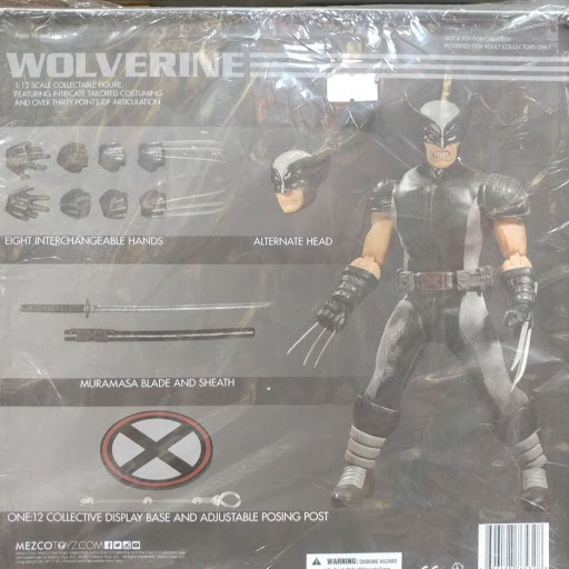 Mezco One:12 PX Exclusive Marvel X-Force Wolverine