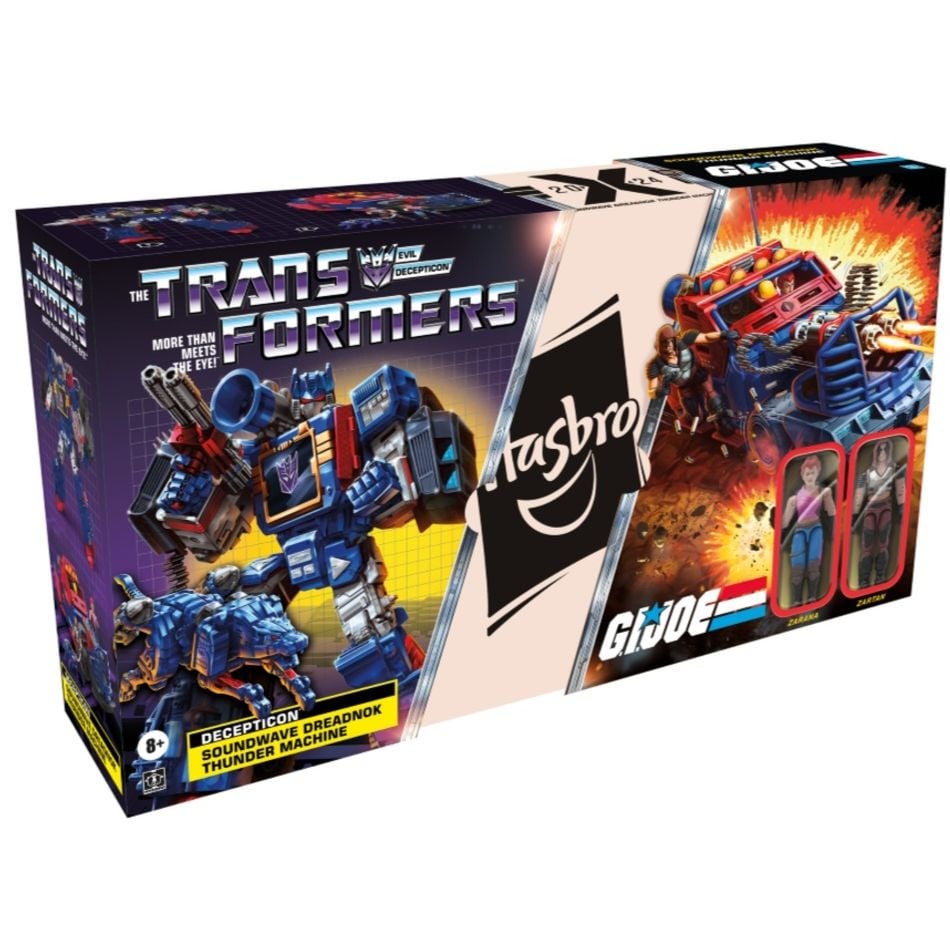 Transformers x GI JOE  Soundwave Deadnok Thunder Machine