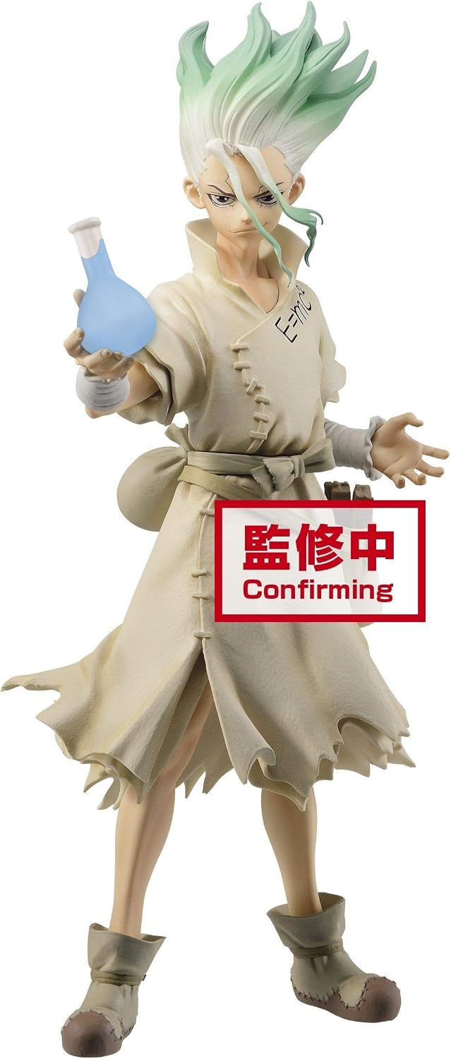 Banpresto Scale Figure Senku Ishigami Figure of Stone World (Dr. Stone)