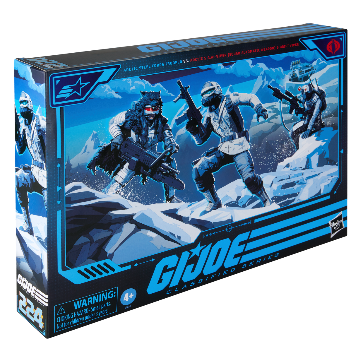 Hasbro G.I. Joe Classified Series Arctic Battle 3-Pack Action Figure (G.I. Joe)