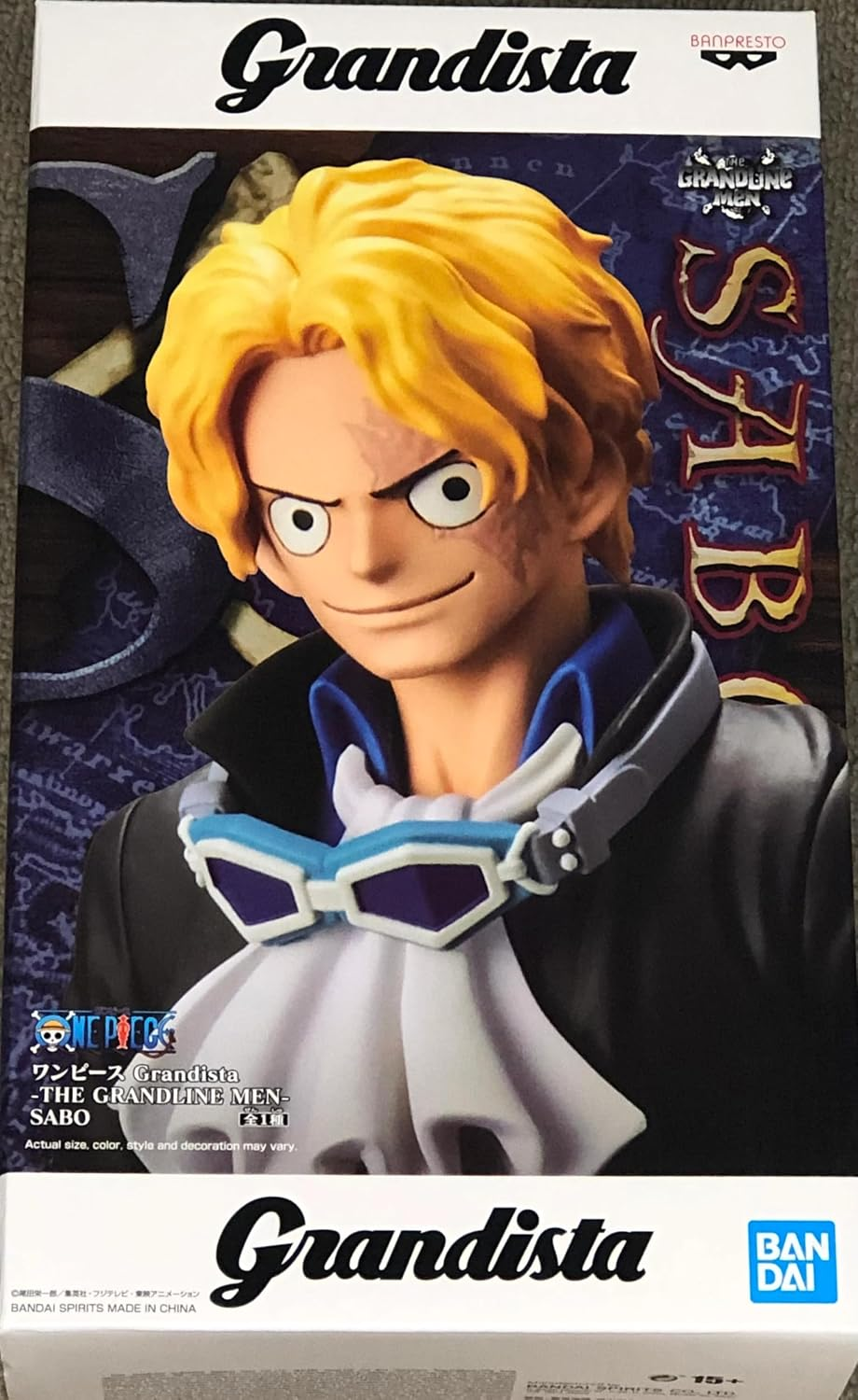 Banpresto Grandista Figure Sabo, Sanji Scale Figure (One Piece)