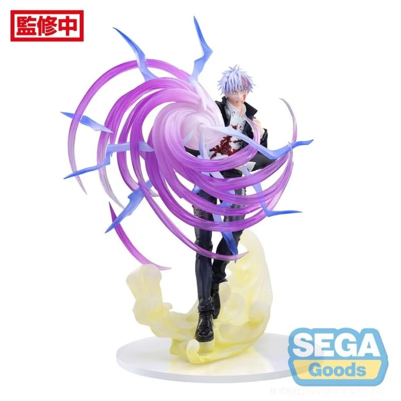 SEGA Luminasta Satoru Gojo Hollow Purple Kyoshiki Murasaki Scale Figure (Jujutsu Kaisen)