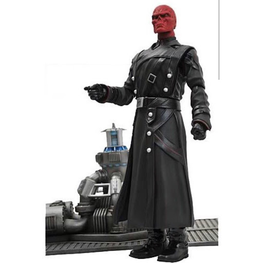 Marvel Select Captain America Red Skull Action Figure