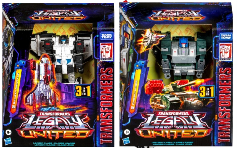 TRA Legacy United Leader Class Galaxy Shuttle & Overcharge