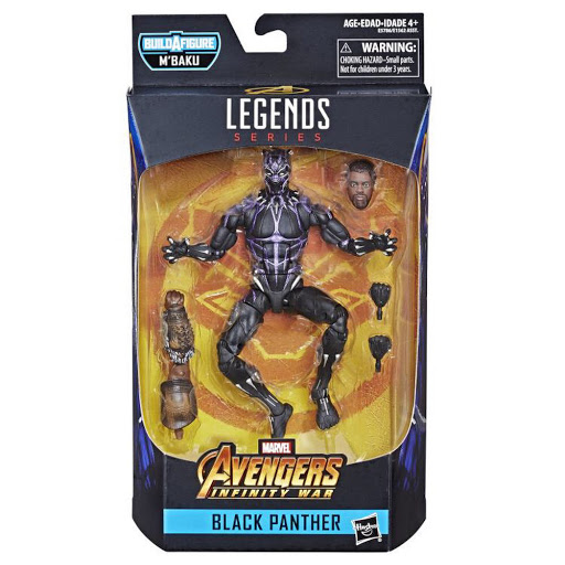 Marvel Legends Avengers Infinity War 6” Black Panther Action Figure