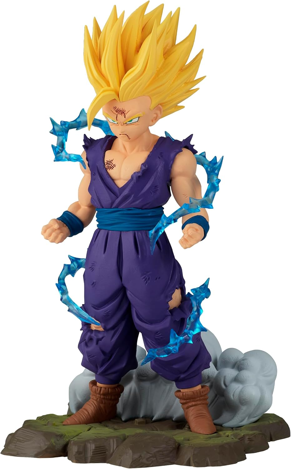 Banpresto History Box Figure Vol.10 Son Gohan Super Saiyan 2 Scale Figure (Dragon Ball Z)