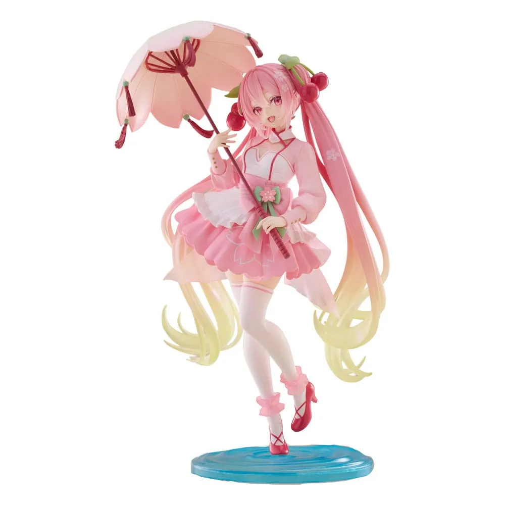 Thunder Tech Artist Masterpiece Figure (AMP) Hatsune Miku Sakura Dress Ver. Scale Figure (Hatsune Miku)