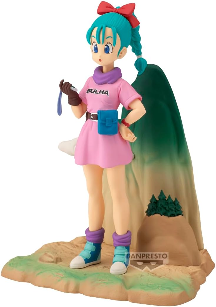 Banpresto History Box Figure Bulma Scale Figure (Dragon Ball)