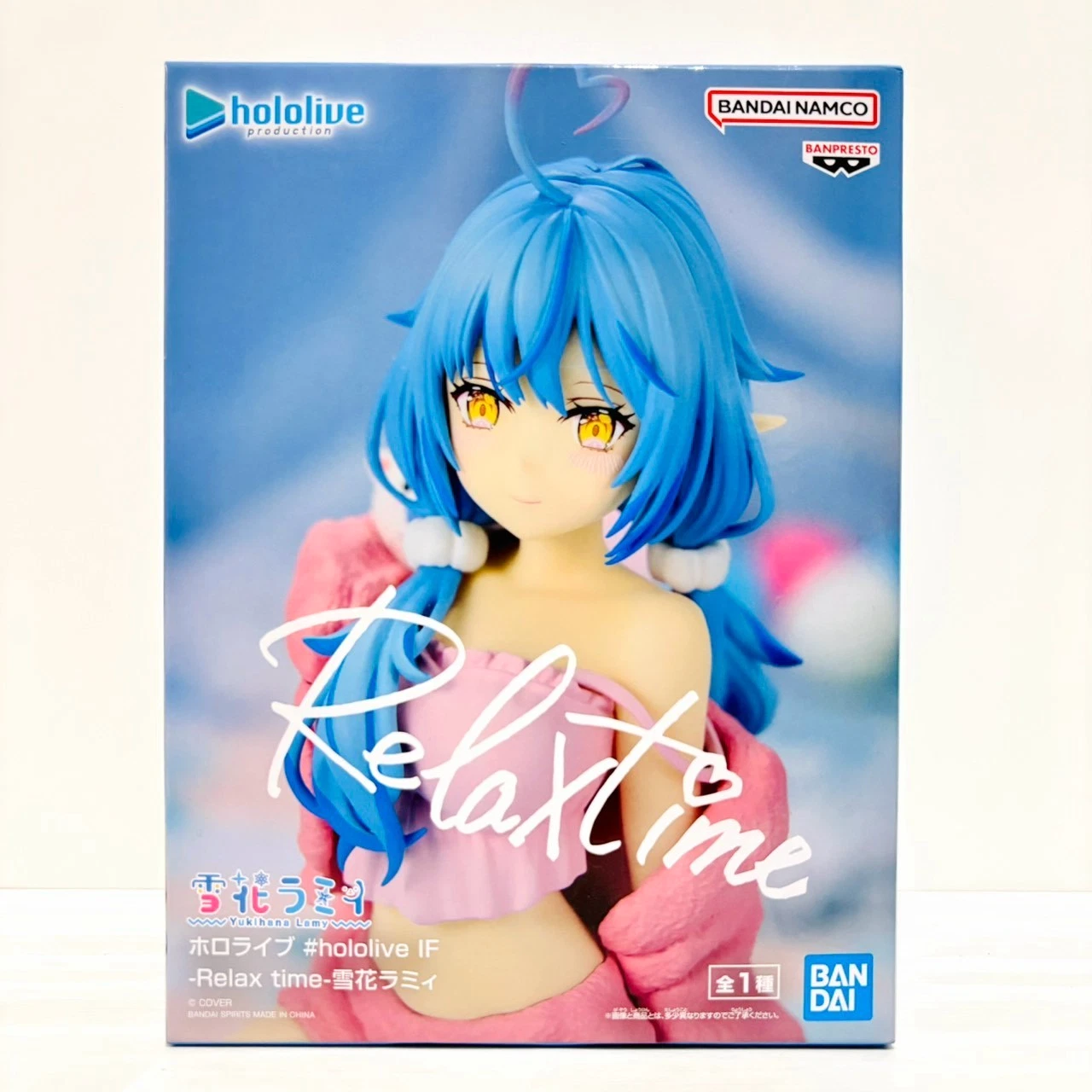 Banpresto Relax Time Figure Yukihana Lamy Scale Figure (Hololive Production)