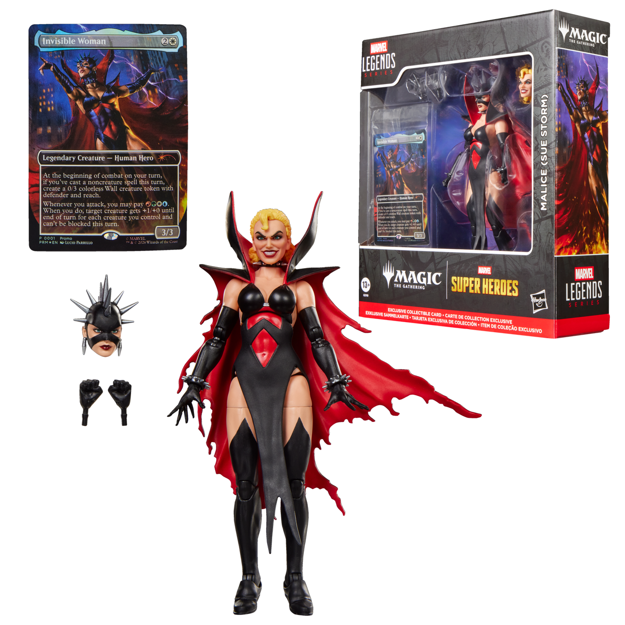 Hasbro Marvel Legends Magic The Gathering Invisible Woman Action Figure (Marvel)