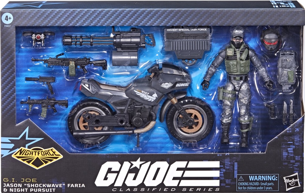 G.I. Joe CS Jason “Shockwave” Faria Night Pursuit Cycle