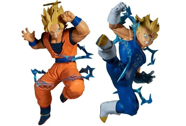 Banpresto, Match Makers Figure: Dragon Ball Z , Super Saiyan 2 Son Goku vs Majin