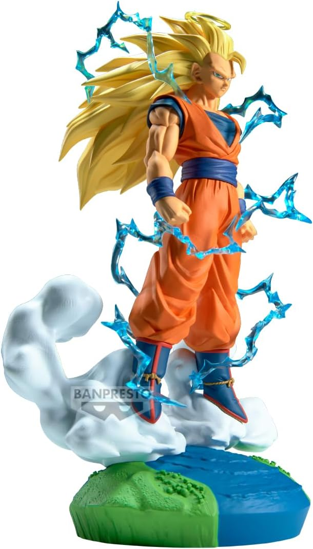 Banpresto History Box Figure Super Saiyan 3 Goku Scale Figure (Dragon Ball Z)