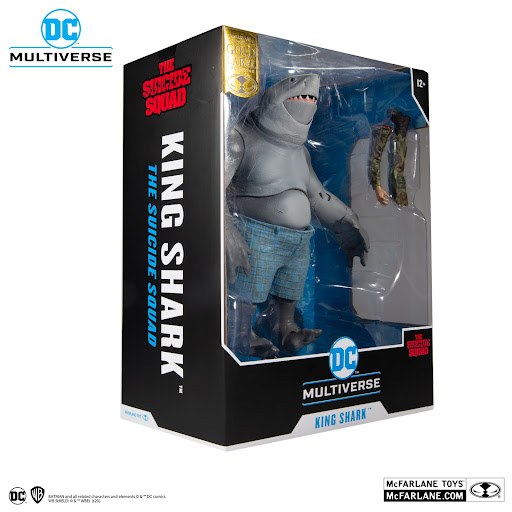 McFarlane Toys DC SUICIDE SQUAD MOVIE - MEGAFIG - KING SHARK