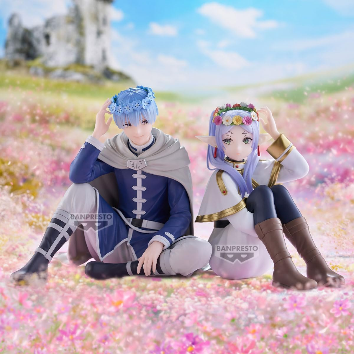 Banpresto Espresto Figure Frieren and Himmel Flower Crown Ver. Set of 2 Scale Figure (Frieren)