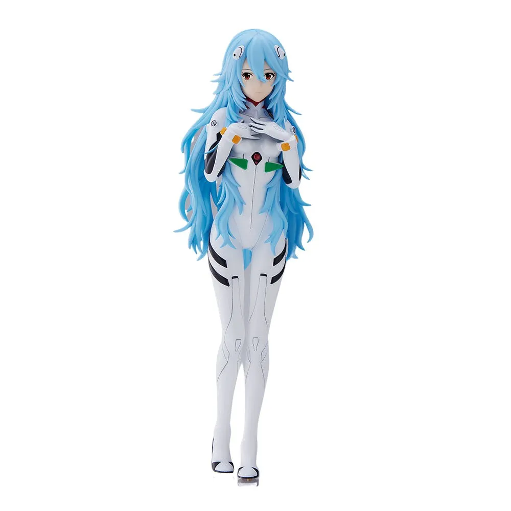 SEGA Super Premium Figure Rei Ayanami Long Hair Ver. Scale Figure (Evangelion)