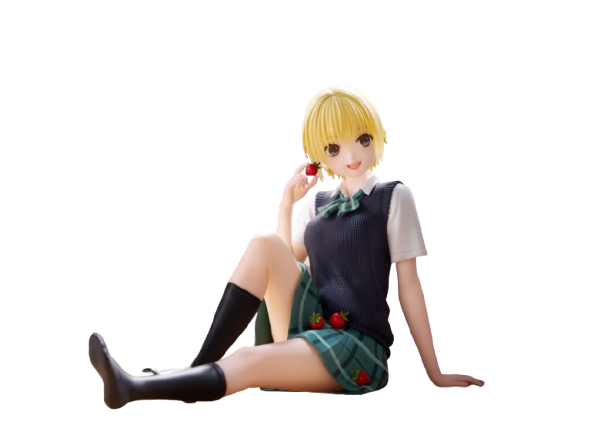 Taito Desktop cute Nishino Tsukasa School Uniform Ver. Gashapon (Strawberry 100%)