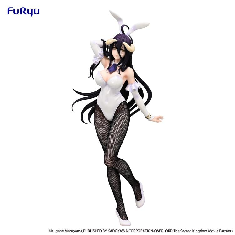 Furyu BiCute Bunnies Albedo White Color Ver. Chibi Figure (Overlord)