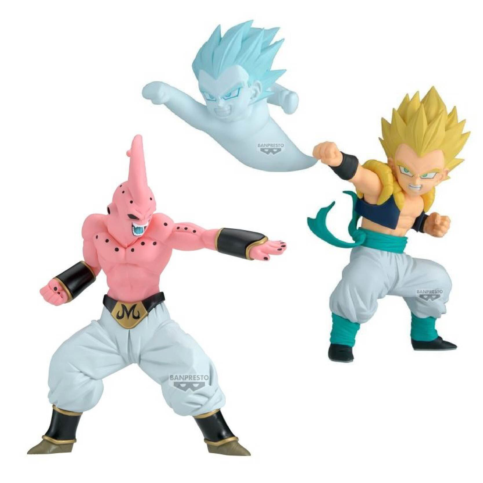 Banpresto, Match Makers Figure: Dragon Ball Z, Majin Buu vs Super Saiyan Gotenks