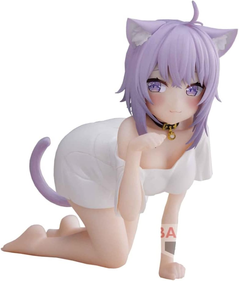 Banpresto Relax Time Nekomata Okayu Chibi Figure (Hololive Production)