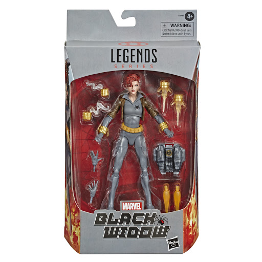 Hasbro Marvel Legends Series Black Widow Grey Suit Exclusive Comic Version Action Figure (Marvel)