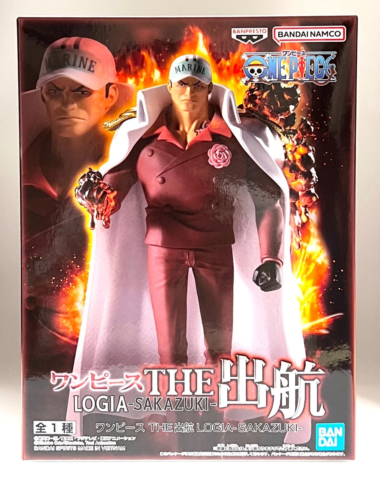 Banpresto The Shukko Figure Sakazuki Logia Special Edition Scale Figure (One Piece)