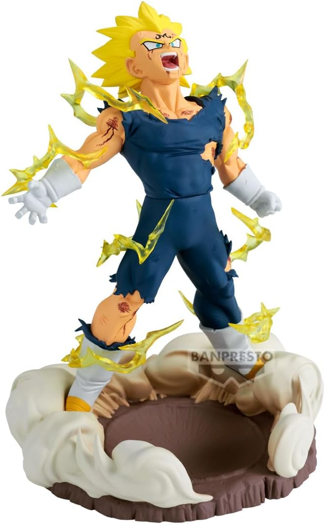 Banpresto History Box Figure Majin Vegeta Prize Figure (Dragon Ball Z)